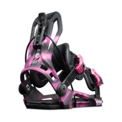 Fixation Snowboard Flow Fenix-Plus Magenta Burst 2022 -Winter Rush Shop fixation snowboard flow fenix plus magenta burst 2022 4