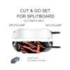 Montana Splitboard Climbing Skins Cut & Go Montamix Clamp Tip And Tail Orange 2023