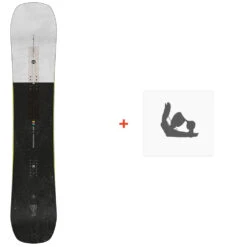 Snowboard Amplid Ticket 2022 + Fixations De Snowboard