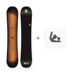Snowboard Flow Rush 2018 + Snowboard Bindings
