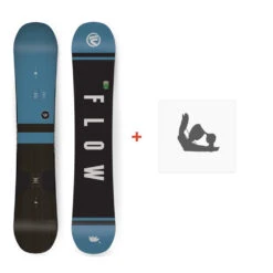 Snowboard Flow Verve 2018 + Snowboard Bindings