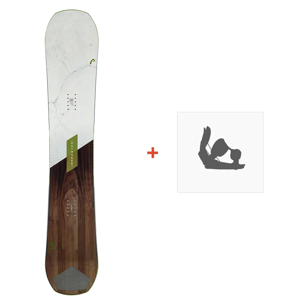 Snowboard Head Daymaker Lyt 2023 + Fixations De Snowboard 3 Snowboard Head Daymaker Lyt 2023 + Fixations De Snowboard