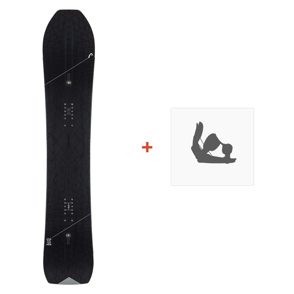 Snowboard Head E-Pulse Lyt 2023 + Fixations De Snowboard 3 Snowboard Head E-Pulse Lyt 2023 + Fixations De Snowboard