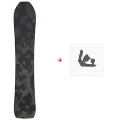Snowboard Head Kizamu Lyt 2021 + Fixations De Snowboard