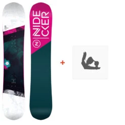 Snowboard Nidecker Micron Flake 2023 + Snowboard Bindings