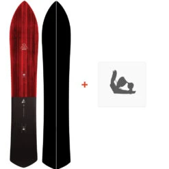 Snowboard Nidecker The Gun 2022 + Snowboard Bindings