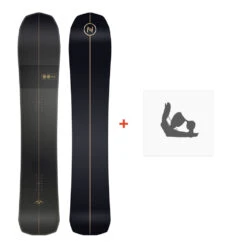 Snowboard Nidecker The Smoke 2024 + Fixations De Snowboard