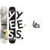 Yes! Snowboard Yes First Basic 2024 + Fixations De Snowboard -Winter Rush Shop snowboard yes first basic 2023 1