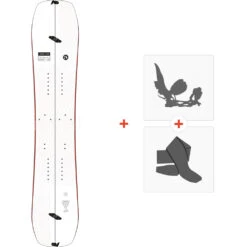 Splitboard Amplid Tour Operator 2023 + Fixations De Splitboard + Peaux