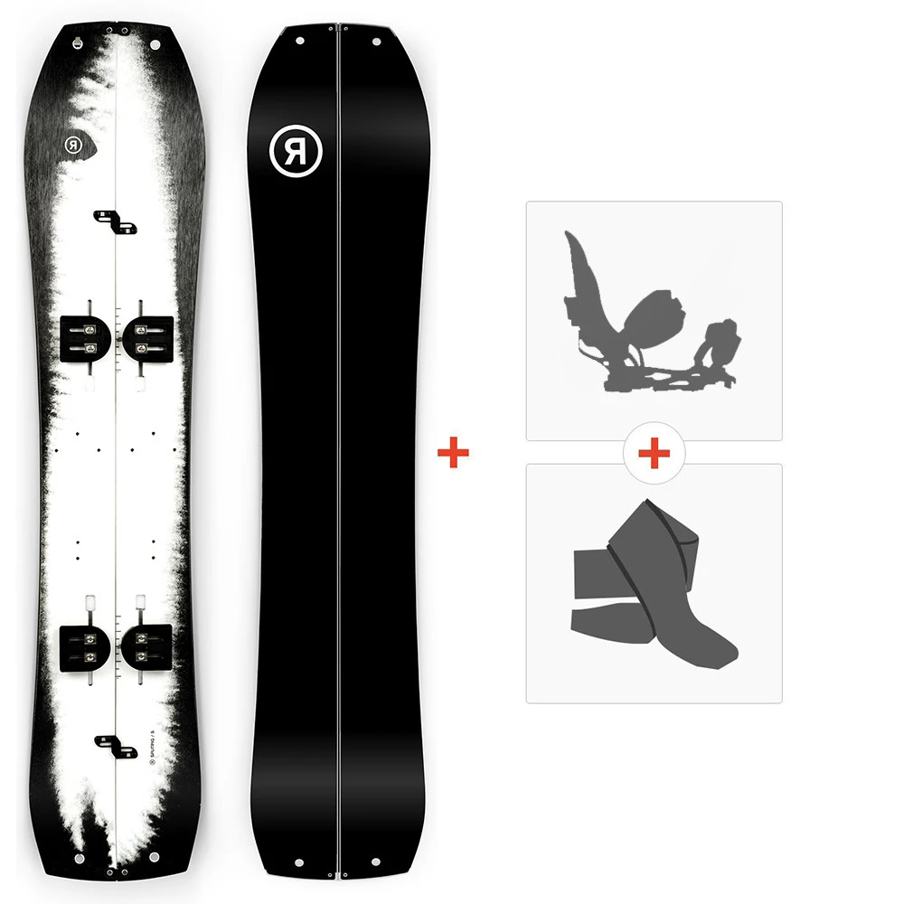 Splitboard Ride Pig Package 2022 + Fixations De Splitboard + Peaux 3 Splitboard Ride Pig Package 2022 + Fixations De Splitboard + Peaux