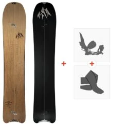 Splitboards Jones Hovercraft Split 2022 + Fixations De Splitboard + Peaux