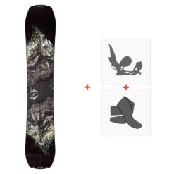 Splitboard Jones Mountain Twin 2023 + Fixations De Splitboard + Peaux