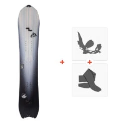 Splitboard Jones Stratos 2023 + Fixations De Splitboard + Peaux