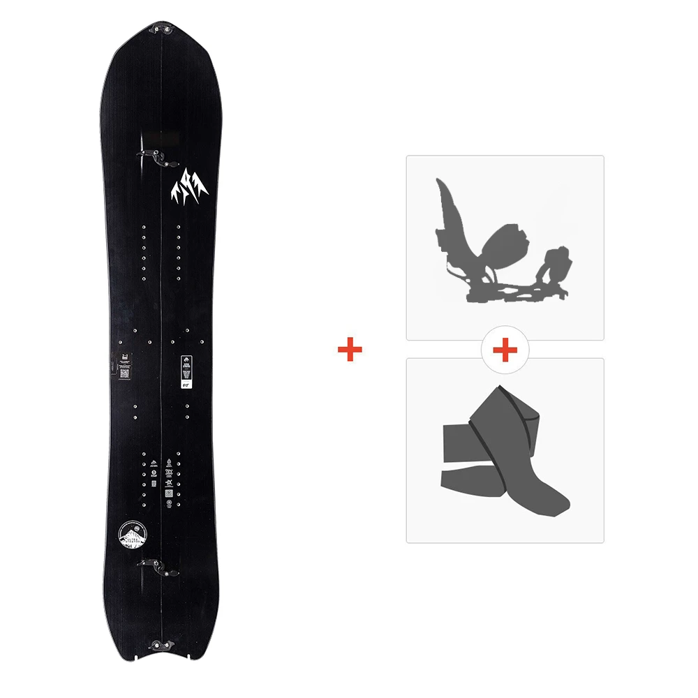 Splitboard Jones Ultra Stratos 2023 + Fixations De Splitboard + Peaux 3 Splitboard Jones Ultra Stratos 2023 + Fixations De Splitboard + Peaux