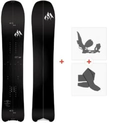 Splitboards Jones Ultracraft 2022 + Fixations De Splitboard + Peaux